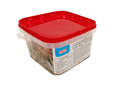 Sūdyta silkių filė su oda, 1 kg