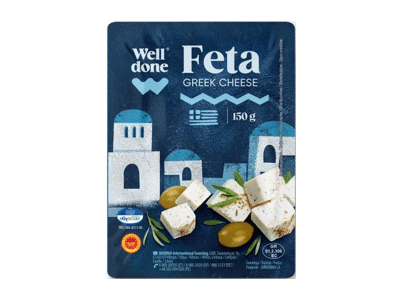 Fetos sūris WELL DONE, SKVN, 43%, 150g, 150 g