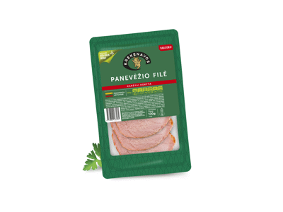 Karštai rūkyta PANEVĖŽIO filė dujose, I r., 120 g