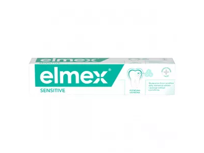 ELMEX dantų pasta jautriems dantims SENSITIVE, nuo 7 m., ...
