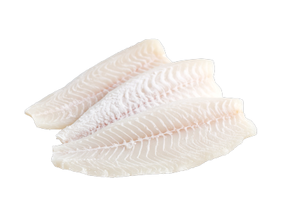 Šaldyta ryklinio šamo filė, 170-220g 20% glazūra  5kg