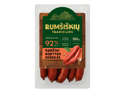 K. r. KLASIKINĖS dešrelės RUMŠIŠK., a.r. 380g