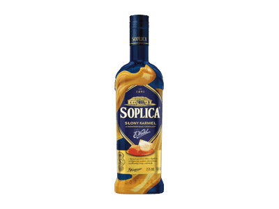 Sūrios karamelės skonio likeris Soplica Wedel, 15%, 500 ml 