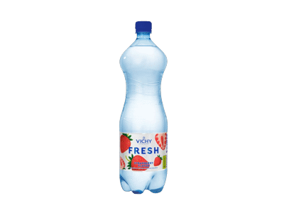 Negazuotas vanduo VICHY FRESH STRAWBERRY, 1.5 l
