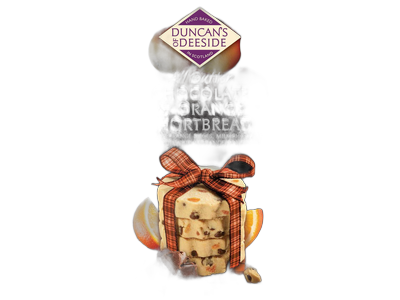 Sausainiai DUNCAN'S OF DEESIDE su šokolado gabaliukai ir apelsinais, 200 g