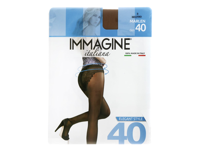 Mot. pėdkelnės IMMAGINE MARLEN 40, NEUTRO,3d.
