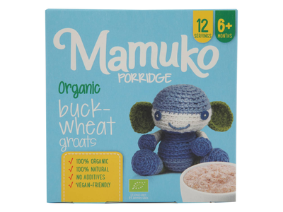 Ekol. grikių MAMUKO kruopytės, 6 mėn, 240 g