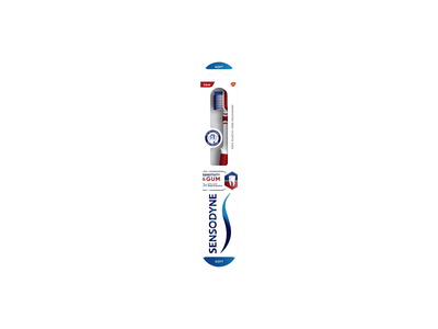 Dantų šepetėlis SENSODYNE SENSITIVITY&GUM SOFT, 1 vnt.