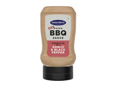 BBQ padažas SANTA MARIA su juodaisiais pipirais ir česnakais, 280 g