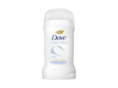 Moteriškas pieštukinis dezodorantas DOVE CLASSIC FRESH, 50 ml