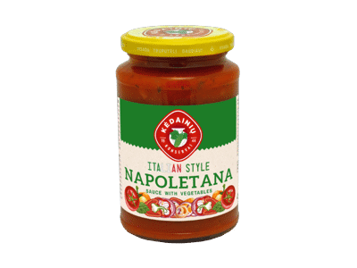 Neapolietiškas padažas su daržovėmis KKF, 435 ml