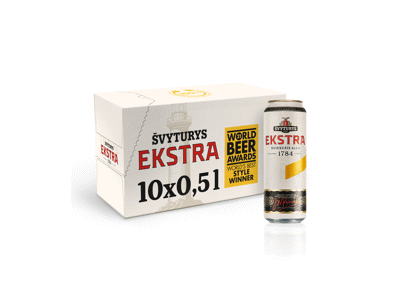 Alus ŠVYTURYS EKSTRA, 10 vnt., 5 l