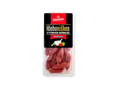 Vytintos KLEBONIŠKOS KLASIKINĖS dešrelės, a. r., 150 g