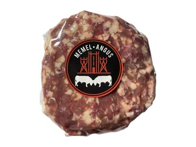Sausai brandintas jautienos maltinis MEMEL ANGUS, 150 g