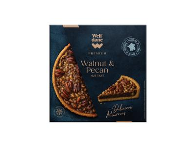 Šaldyta riešutų tartaletė, WELL DONE PREMIUM, 420 g