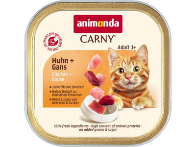 Kačių ėdalas ANIMONDA CARNY su žąsimi, 85 g