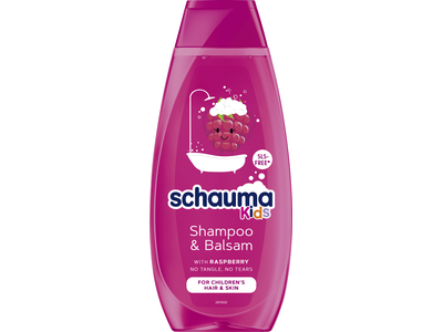 Plaukų šampūnas ir balzamas SCHAUMA KIDS, 400ml