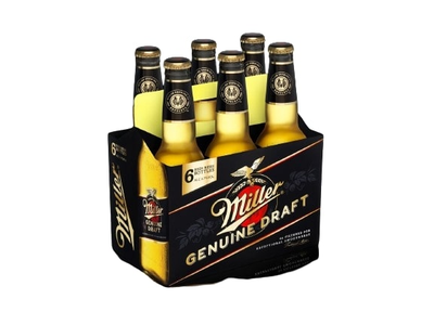 Alus MILLER Genuine Draft, 4,7%, 0,33l, 6-pack.