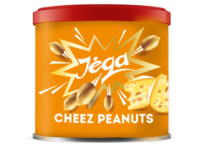Žemės riešutai JĖGA, skrudinti, sūrio skonio, 140 g