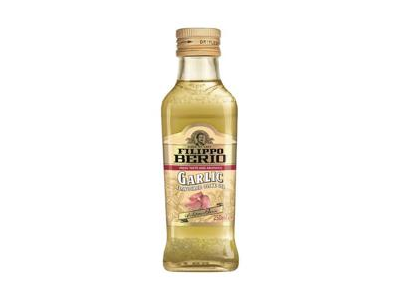 Alyvuogių aliejus FILIPPO BERIO su česnaku, a.r., 250 ml