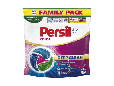 Skalbimo kapsulės "PERSIL DISCS Color" 100 skalbimų