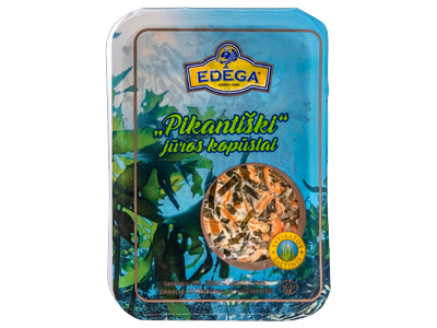 Jūros kopūstai, PIKANTIŠKI, su aliejumi 400 g.