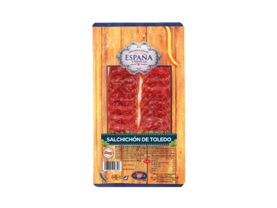 Pjaustyta vytinta dešra TOLEDO ESPANA, I r., 80 g