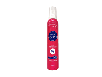 Plaukų putos PROFESSIONAL STYLE EXTRA HOLD, 225 ml