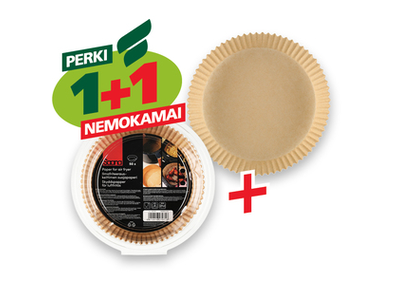 Lėkštutės karšto oro gruzdintuvei SAANA, 50 vnt./pak.