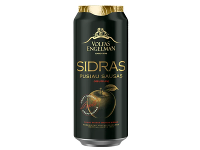 Sidras V.E. Obuolių 4.5% 0,5L