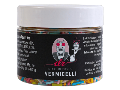 Pabarstukai DECO REPUBLIC (vermišeliai), 45 g