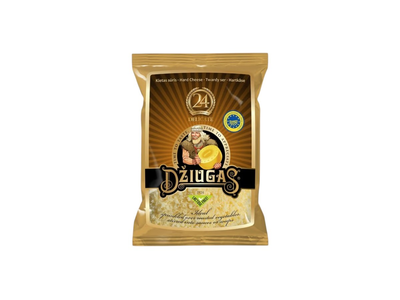 Tarkuotas kietasis sūris DŽIUGAS, brand. 24 mėn., 40 % rieb., 40 g