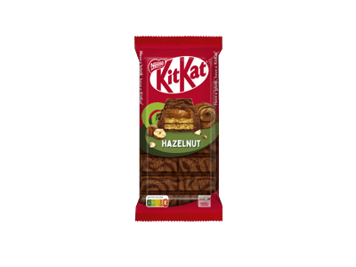Pieninis šokoladas KIT KAT su lazdynų riešutų kremo įdaru, 99 g