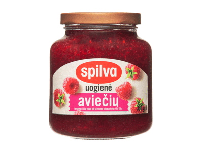Aviečių uogienė SPILVA, 380 g