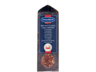 Aitriųjų paprikų dribsniai Red Hot SANTA MARIA, 295 g