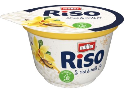 Ryžių košė MÜLLER Riso, su vanile, 200g