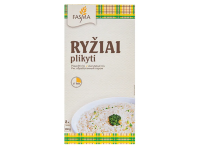 FASMA plikyti ryžiai 8*100g