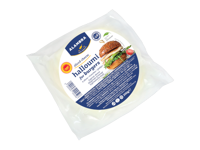 Sūris Halloumi ALAMBRA, mėsainiams, PDO, 4 vnt. 200 g