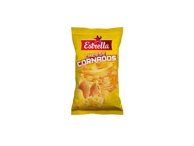 Traškus kukurūzų užkandis ESTRELLA, sūrio skonio, 110 g