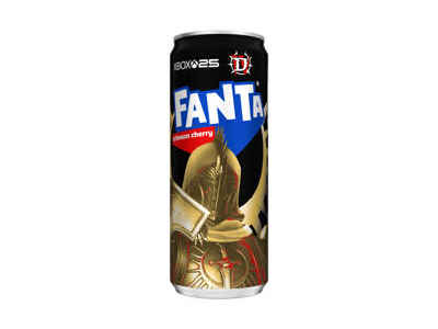 Gaivusis gėrimas FANTA APPLE-CHERRY, 330 ml 