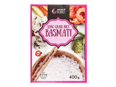 Ilgagrūd. basmati ryžiai RIMI PLANET, 400 g