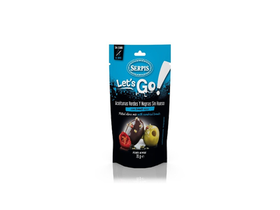 Alyvuogių asorti LET'S GO su saulėje džiovintais pom., 70 g