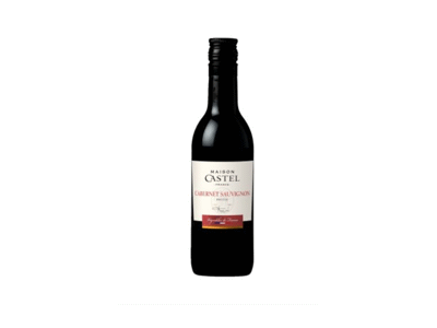 Raudonasis sausas vynas MAISON CASTEL CABERNET SAUVIGNON, 187 ml