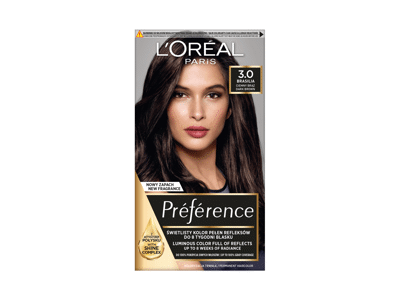 Plaukų dažai L'OREAL PREFERENCE BRASILIA 3B, 1 vnt.