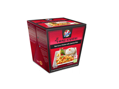 Tailandietiška Red Curry vištiena su jazminų ryžiais, 350 g,