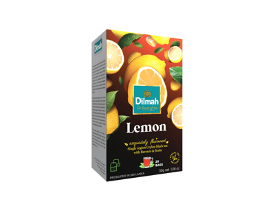 Juodoji arbata DILMAH, citrinų skonio, 30 g