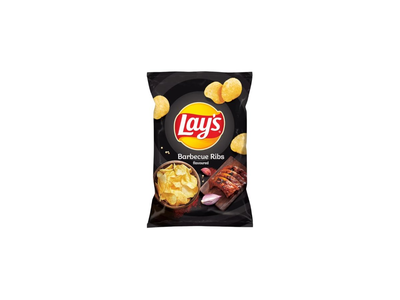 Bulvių traškučiai LAY'S grilyje keptų šonkauliukų sk., 130 g