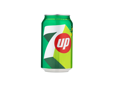 Gazuotas gėrimas 7UP, 0,33 l, skardinė D