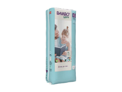 Sauskelnės BAMBO NATURE 6 (16+ kg), 40 vnt.