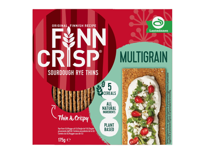 Įv. grūdų duonos traškučiai FINN CRISP, 175g